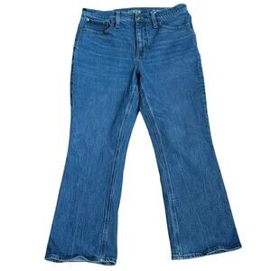 J Crew Size 30 Jeans 10” Demi Boot Crop Bootcut